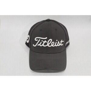 Titleist Golf Hat Footjoy FJ Cap‎ Mesh Back Fitted Style Gray Size S-M